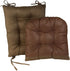 The Gripper Non-Slip Omega Jumbo Rocking Chair Cushions Set, Seat and SeatBack Pads, 1, Gold