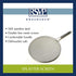 RSVP International Splatter Screen, One Size - Fine Mesh Stainless Steel, 10" in Diameter with 6.25" Handle |Keeps its Shape & Construction Over Time | Dishwasher Safe, 10 Inch, Multi Color