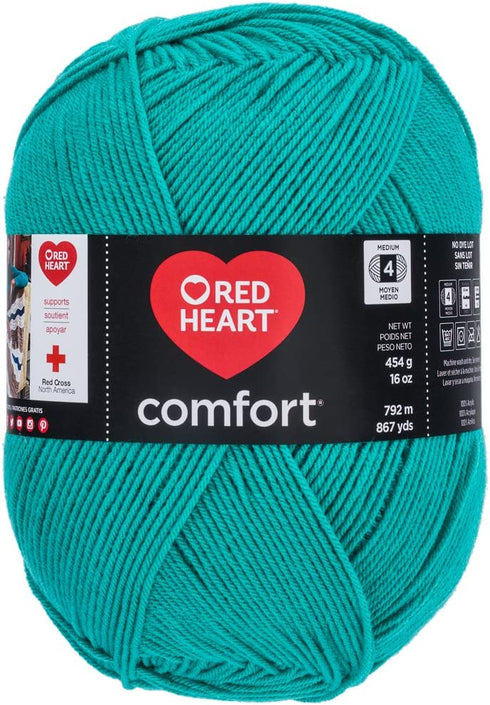Red Heart Comfort Yarn, Jade