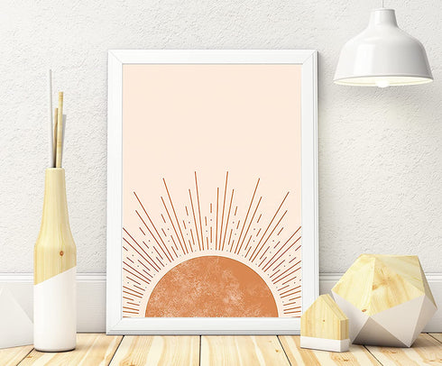 Boho Wall Art Minimalist Wall Art Prints,Prints for Wall Decor,Earth Tones Wall Art Prints, Abstract Wall Art Gallery Wall Art Earthy Wall Art Prints Set of 6 Prints Unframed (8inchx10inch)