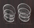2 Pack - Simple Houseware Cabinet Door/Wall Mount Pot Lid Organizer Rack, Bronze