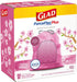 GLAD Protection Series ForceFlex Plus Drawstring Cherry Blossom Odor Shield, Pink, 13 Gallon, 90 Count