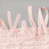Lush Decor Lydia Curtains Ruffle Window Panel Set for Living, Dining, Bedroom (Pair), 84 in L, Blush