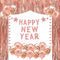 Happy New Year Decorations 2022 Set - Rose Gold Glitter Happy New Year Banner, No DIY | Rose Gold Fringe Curtain for Happy New Year Backdrop | New Years Eve Party Supplies 2022, New Years Decorations