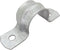 Rigid Pipe Strap Clamp Hanger, 2 Holes, Galvanized or PVC Pipes, IMC Conduit (10, 1/2 Inch)