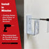 SecurityMan Heavy Duty 2x4 Door Barricade Brackets - Kick Proof Up to 700lbs, Install in Minutes -(2pc) Thick 3.5mm Iron Metal U Bracket | Rust Proof - Gate Bar Holder for Indoor/Outdoor Door Security