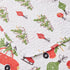 Kids Quilts Set King Size, Boy Tree Bedding Lightweight Reversible Red Bus Cartoon Bedspread Coverlet Gift Teens Child Holiday Decor (Red White, King)