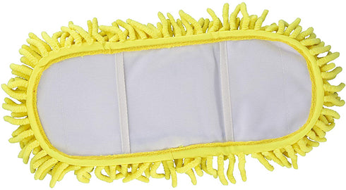 Quickie Microfiber Dust-Mop Refill for 060 Mop, Green Replacement Head, for Cleaning Home/Office/House/Kitchen/Bathroom/Floors