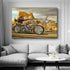 LVUPIIG Ghost-Rider Motorcycle Rider Poster Decorative Painting Canvas Wall Art Living Room Posters Bedroom Painting 16x24inch(40x60cm)
