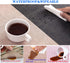 Myir JUN Placemats Washable, Place Mats Faux Leather Double Side , Placemat Easy to Clean Heat Resistant, Table Mat Waterproof Stain Resistant Wipeable , Anti-Slip Table Mats Set of 4 (Grey/Blue)