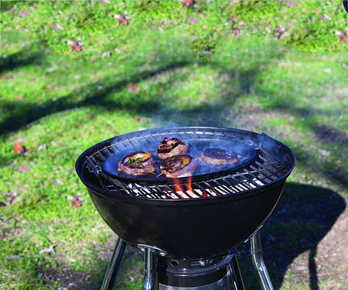 Lodge Cast Iron 9.25" Round Handless Serving Griddle, Black