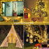 JMEXSUSS 2 Pack 200 LED Fairy Lights Battery Operated, 66Ft Fairy String Lights with Remote, 8 Modes Copper Wire Twinkle Lights for Bedroom Centerpiece Patio Indoor Outdoor Gift Decor (Warm White)
