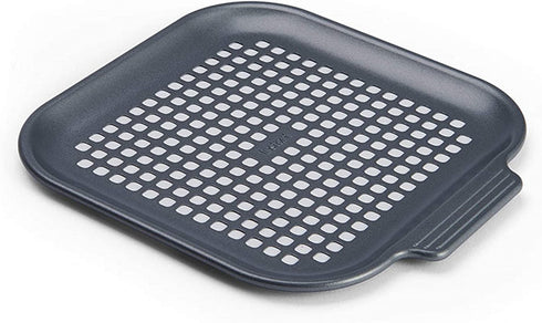 Instant Vortex Official Nonstick Perforated Pizza Pan, Gray