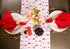 DII Valentine's Day Table Top Collection, Table Runner, 14x72, Hearts & Arrow