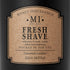 Manly Indulgence Fresh Shave Jar Candle 22 oz - Musk, Vanilla & Bergamot - Woodsy Amber & Cedarwood - Up to 80 Hour Burn - Soy Blend Wax, USA Poured