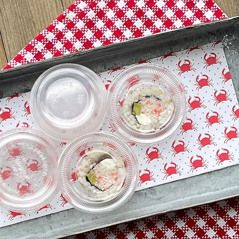 2 Ounce Compostable Biobased Plastic Cups and Lids - 100 Pack