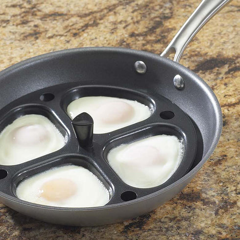 Nordic Ware Non-Stick Egg Poacher Insert for 10 Inch to 12 Inch Skillets