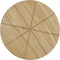 Checkered Chef Round Wood Cutting Boards - 13.5 Inch, Reversible Pizza Board w/ 8 Slice Grooves - Cheese Charcuterie Board