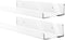 Blingsoul Acrylic Shelves - Pack of 2 Spice Lip Hanging Wall Display Shelf, Bathroom Organizer, Picture Ledge Storage Invisible Makeup Organizer