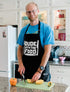 ApronMen, Dude with Food BBQ Grill Adjustable Apron for Men, One Size