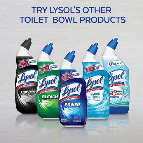 Lysol Toilet Bowl Cleaner - Mango & Hibiscus 24 oz (Pack of 4)