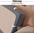 Hokway Stretch Couch Cushion Slipcovers Reversible Cushion Protector Slipcovers Sofa Cushion Protector Covers(2,Light Grey)