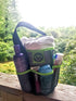 Camco Mesh Shower Caddy Organizer Tote with Pockets and Carry Handle, Dries Quick, Perfect for Dorms, Gym, Camping, the Beach and Travel, Organize Bathroom Toiletries and Products- Black (51997)