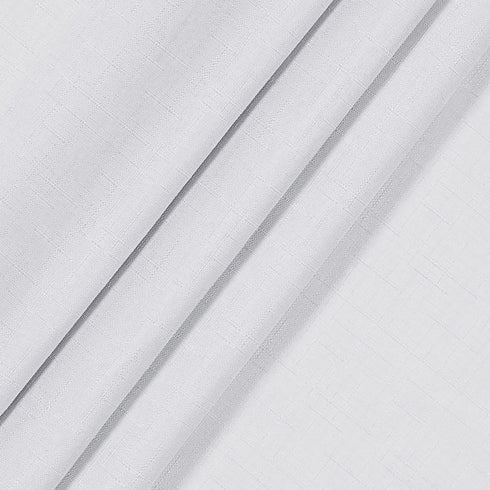 ECLIPSE Kendall Modern Blackout Thermal Rod Pocket Window Curtain for Bedroom or Living Room (1 Panel), 42" x 95", White