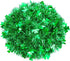 32.8 Feet St. Patrick's Day Tinsel Garland Green Shamrock Glitter Tinsel Twist Garland Decoration for Irish Festival St. Patrick's Day Party Wall Tree Door Window Decoration