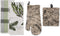 DII Fresh Herbs Collection Kitchen Set, 4 Piece