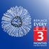 O-Cedar EasyWring RinseClean Spin Mop Microfiber Refill, Blue