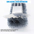 Kona Safe/Clean Nylon Grill Brush and Scraper - Ceramic Infused Bristles, Compatible with Traeger and All Pellet Grills & Smokers - Non Metal Bristle Free Grill Cleaner
