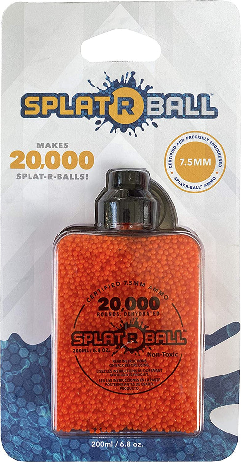 SplatRball 20K Orange Ammo. Certified, Compatible with The SRB1200, SRB400-SUB, and SRB400