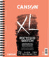 Canson XL Series Recycled Paper Sketch Pad, Side Wire Bound, 50 Pound, 9 x 12 Inch, 100 Sheets