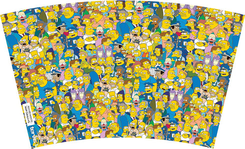 Tervis Fox-Simpsons Made in USA Double Walled Insulated Tumbler, 16 oz, Cast