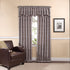 Stylemaster Bryce Chenille Scalloped Valance with Cording, 55 in x 17, Pewter