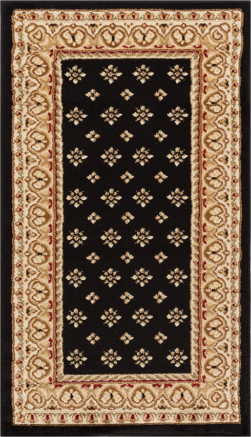 Well Woven Barclay Hudson Terrace Black Traditional Area Rug 2'3" X 3'11"
