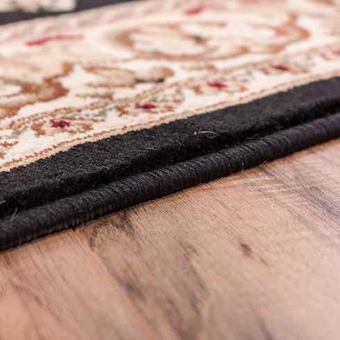 Well Woven Barclay Hudson Terrace Black Traditional Area Rug 2'3" X 3'11"