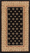 Well Woven Barclay Hudson Terrace Black Traditional Area Rug 2'3" X 3'11"