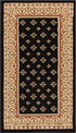 Well Woven Barclay Hudson Terrace Black Traditional Area Rug 2'3" X 3'11"
