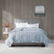 Madison Park Windom Microfiber Down Alternative Stain Resistant Blanket, Twin, Blue