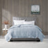 Madison Park Windom Microfiber Down Alternative Stain Resistant Blanket, Twin, Blue