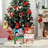 Funnlot Christmas Cookie Boxes Christmas Treats Container With Window 20PCS Christmas Treat Cookie Holiday Candy Box Christmas Baking Boxes Reindeer Santa Snowman Gingerbread Cookie Boxes
