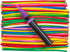 100 Twisting Balloons with Hand Pump- double action pump for sculpting balloon animals. Premium balloons.