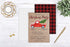 Rustic Christmas Party Invitation with Red Truck and Christmas Tree, Holiday Party Invite, Christmas Party, Holiday Party Invitations, 20 Fill in Invitations and Envelopes