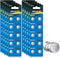 JNKXIXI 100 Pack LR44 AG13 357 Battery 1.5V SR44 A76 GP76 Lr 44b L1154c 303 Ornament Batteries Button Coin Cell Batteries