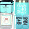 40th Birthday, 40th Birthday Gifts for Women, 40th Birthday Tumbler, 40th Birthday Decorations for Women, Gifts for 40 Year Old Woman, Turning 40 Year Old Birthday Gifts Ideas for Women