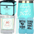 40th Birthday, 40th Birthday Gifts for Women, 40th Birthday Tumbler, 40th Birthday Decorations for Women, Gifts for 40 Year Old Woman, Turning 40 Year Old Birthday Gifts Ideas for Women