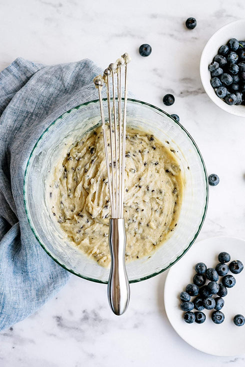 PomeloHome Stainless Steel Ball Whisk | 12 inch Whisk