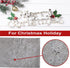OWENIE Christmas Table Runners, Snowflake Silver Grey Table Runner, Xmas Holiday Tabletop Decor, Embroidery Table Centerpieces with Sequins and Diamonds, Glittering Winter Home Decorations, 14X70 Inch